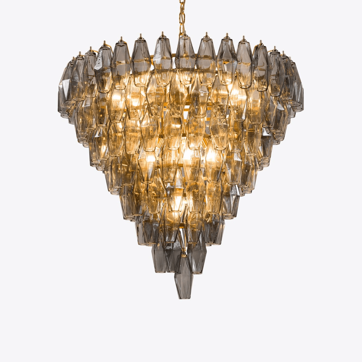 Modern Asti Murano Poliedri Chandelier product image