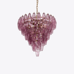 Modern Asti Murano Poliedri Chandelier product image