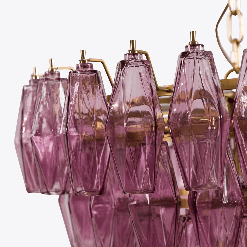 Modern Asti Murano Poliedri Chandelier product image