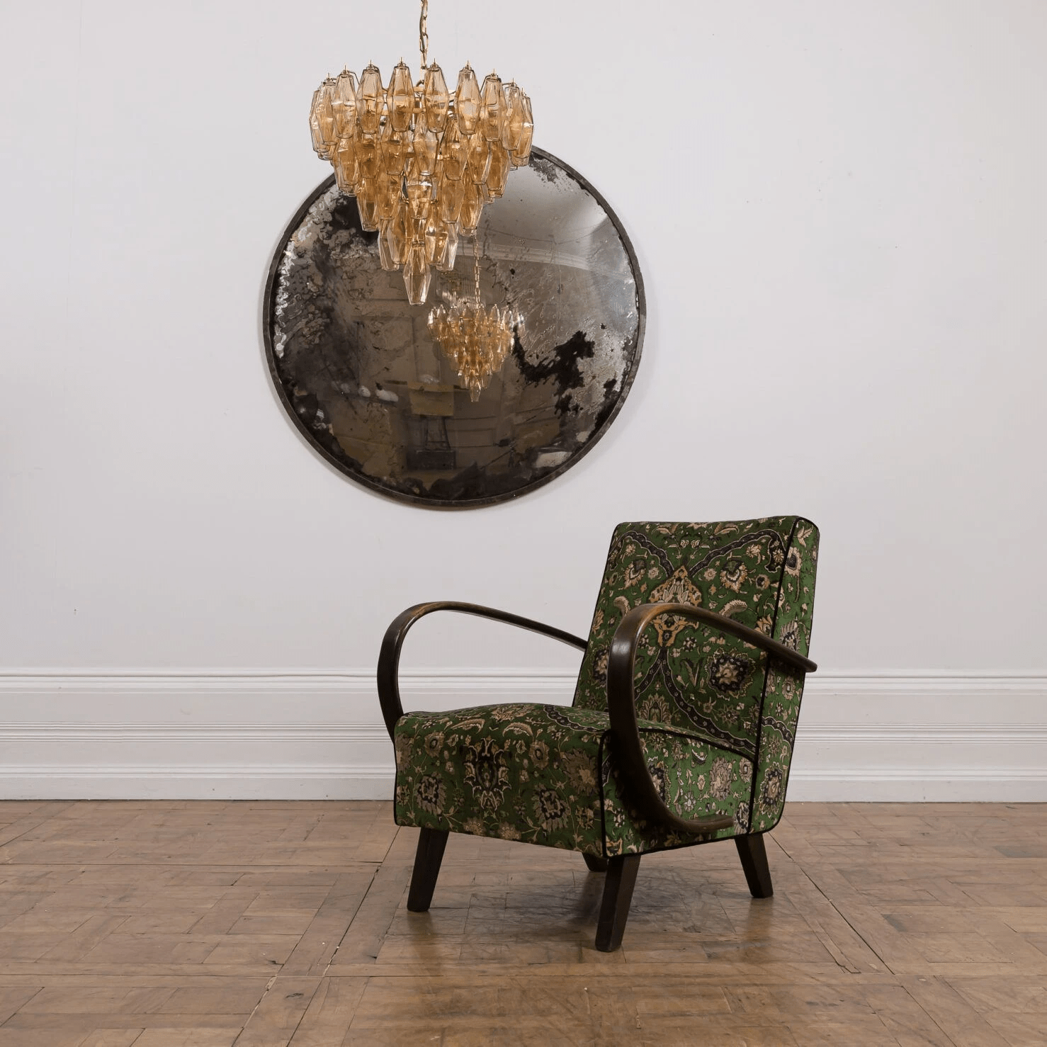 Modern Asti Murano Poliedri Chandelier product image