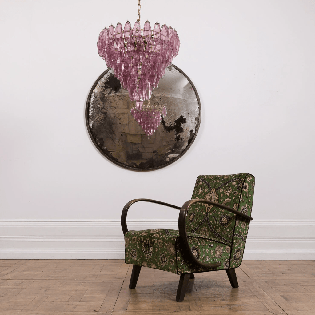 Asti Glass Chandelier Glass lighting by Bling Lighting Studio