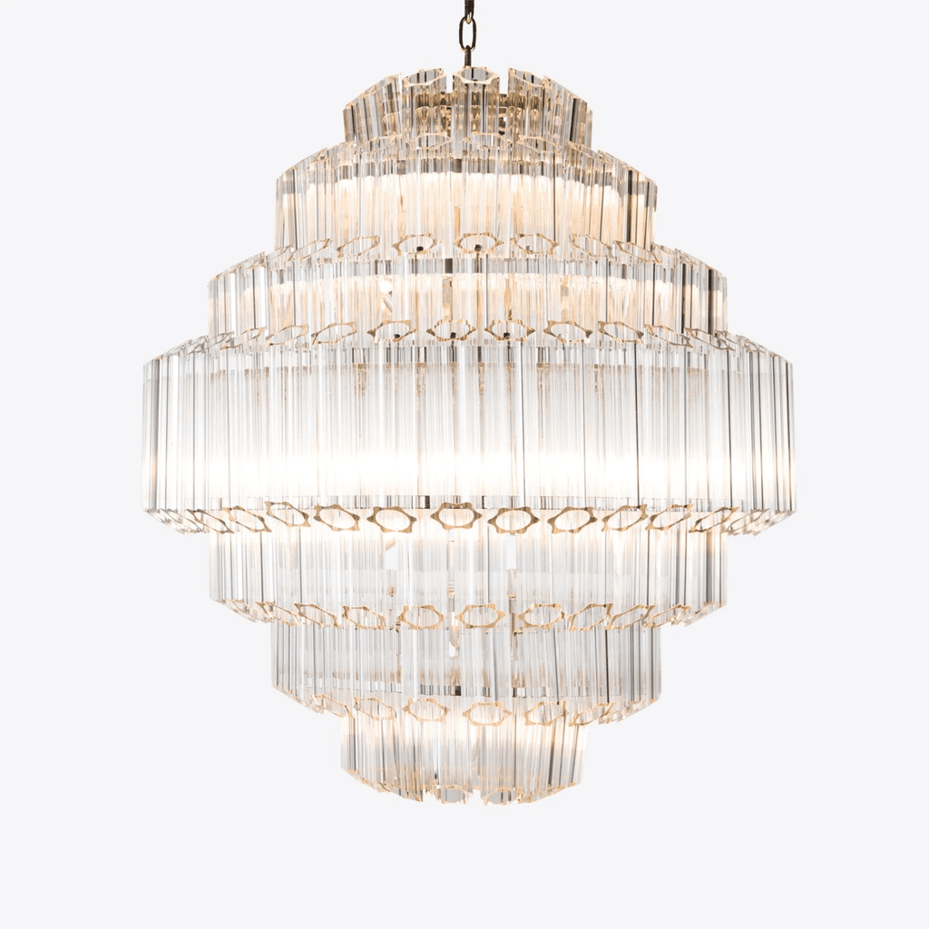 Contemporary Clear Grande Palermo Chandelier