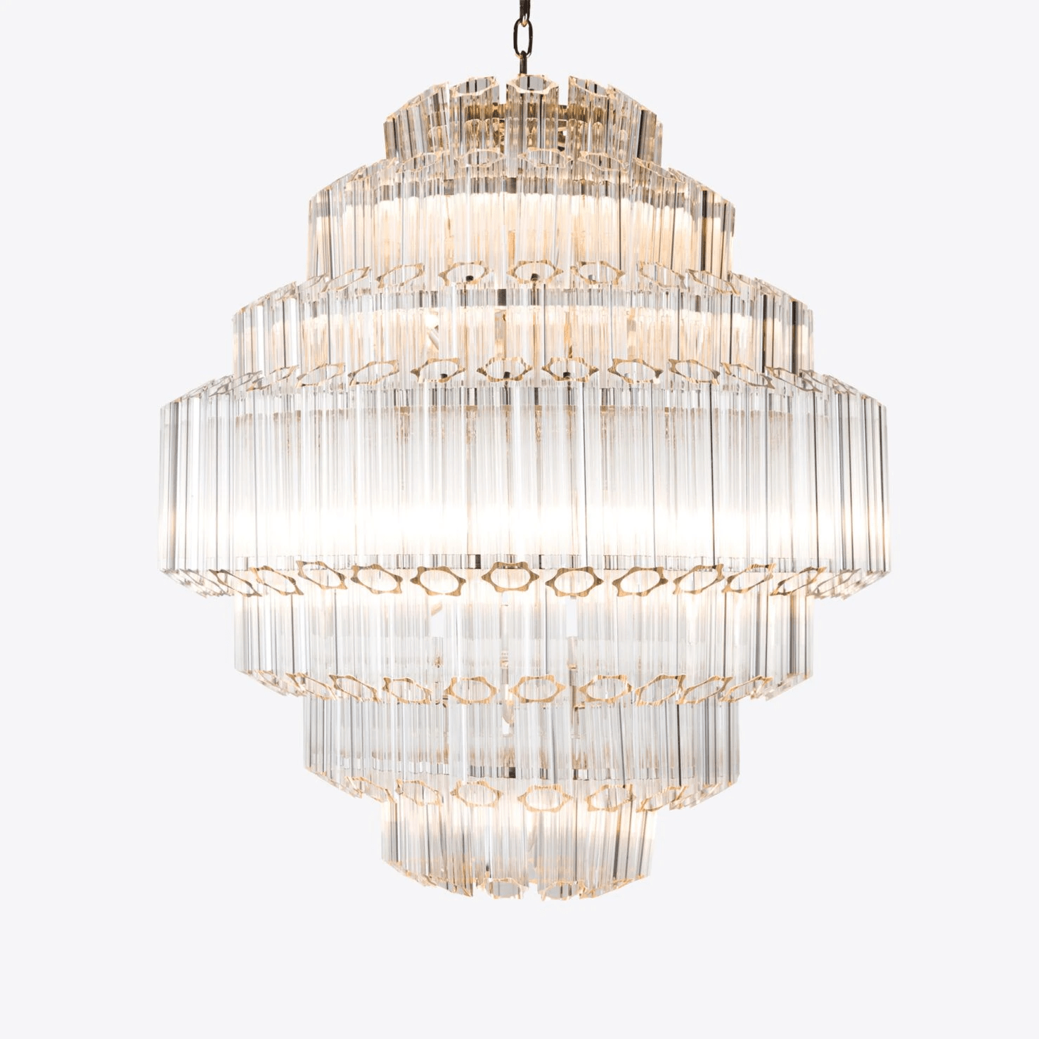 Contemporary Clear Grande Palermo Chandelier