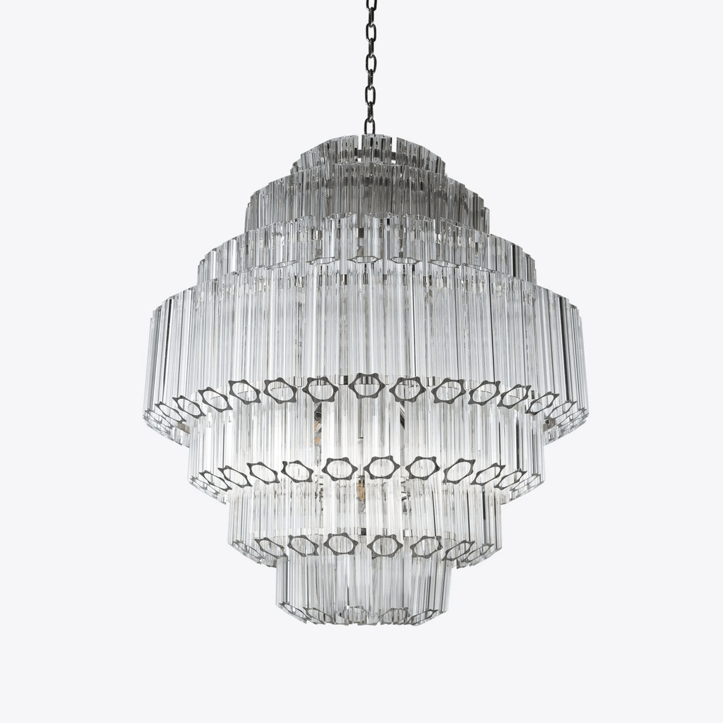 Contemporary Clear Grande Palermo Chandelier
