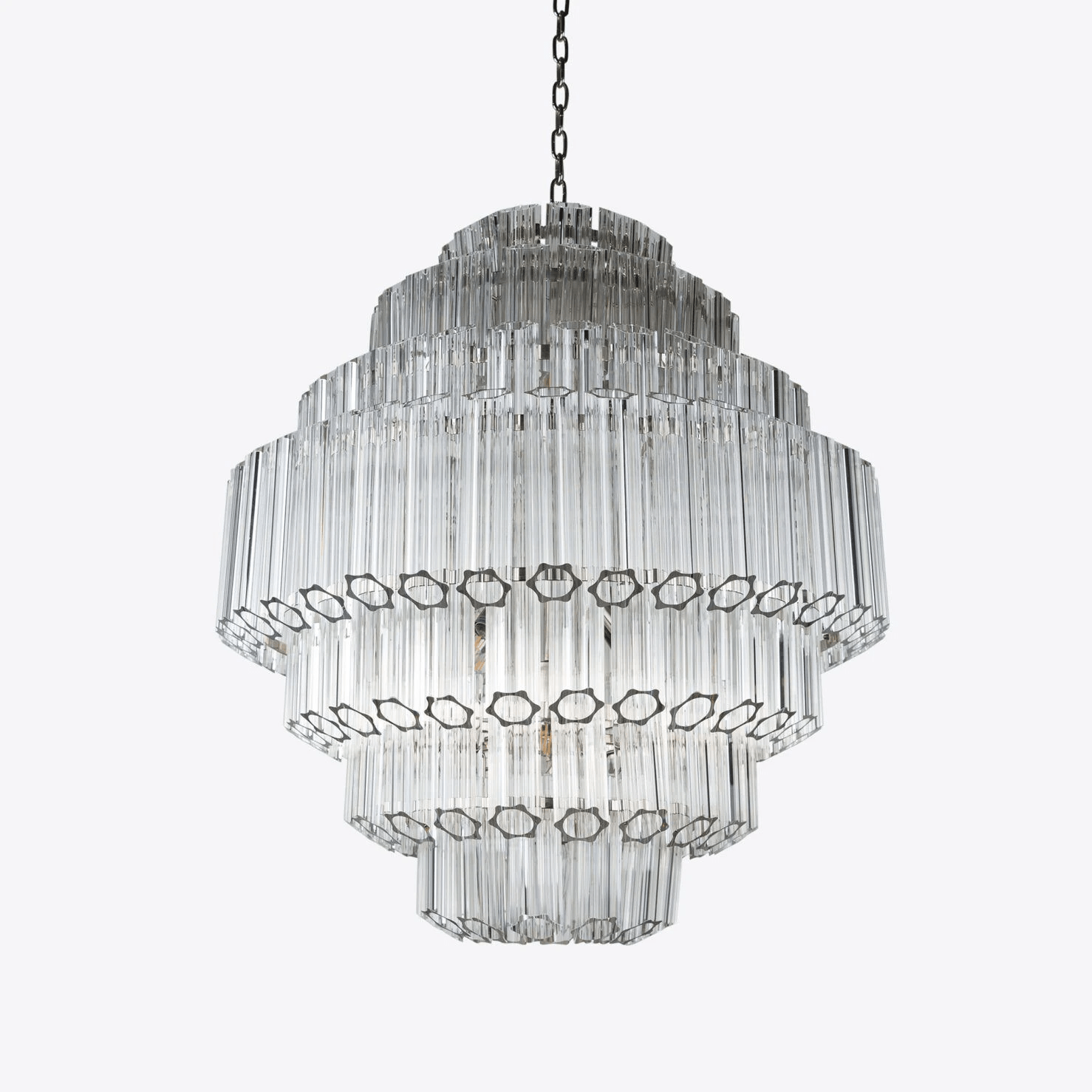 Contemporary Clear Grande Palermo Chandelier