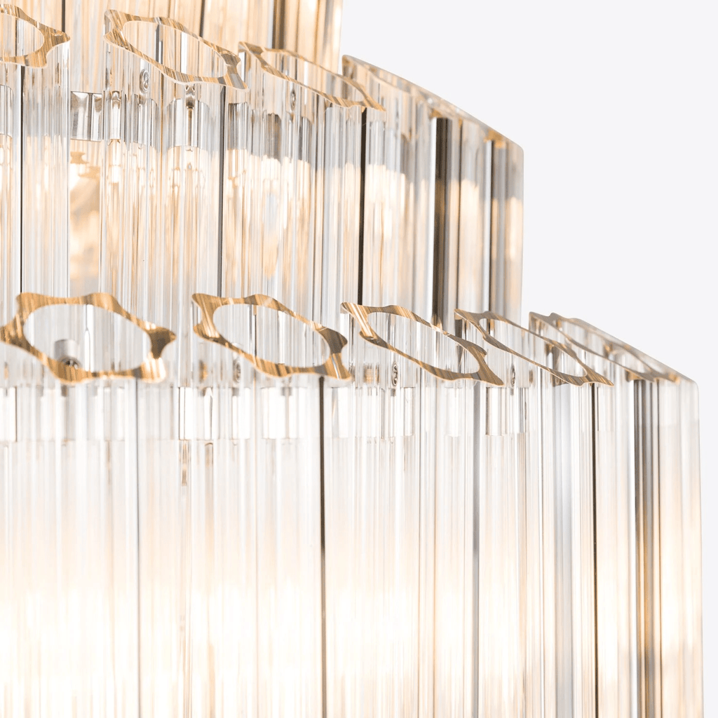Contemporary Clear Grande Palermo Chandelier