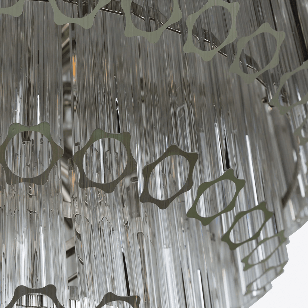 Contemporary Clear Grande Palermo Chandelier