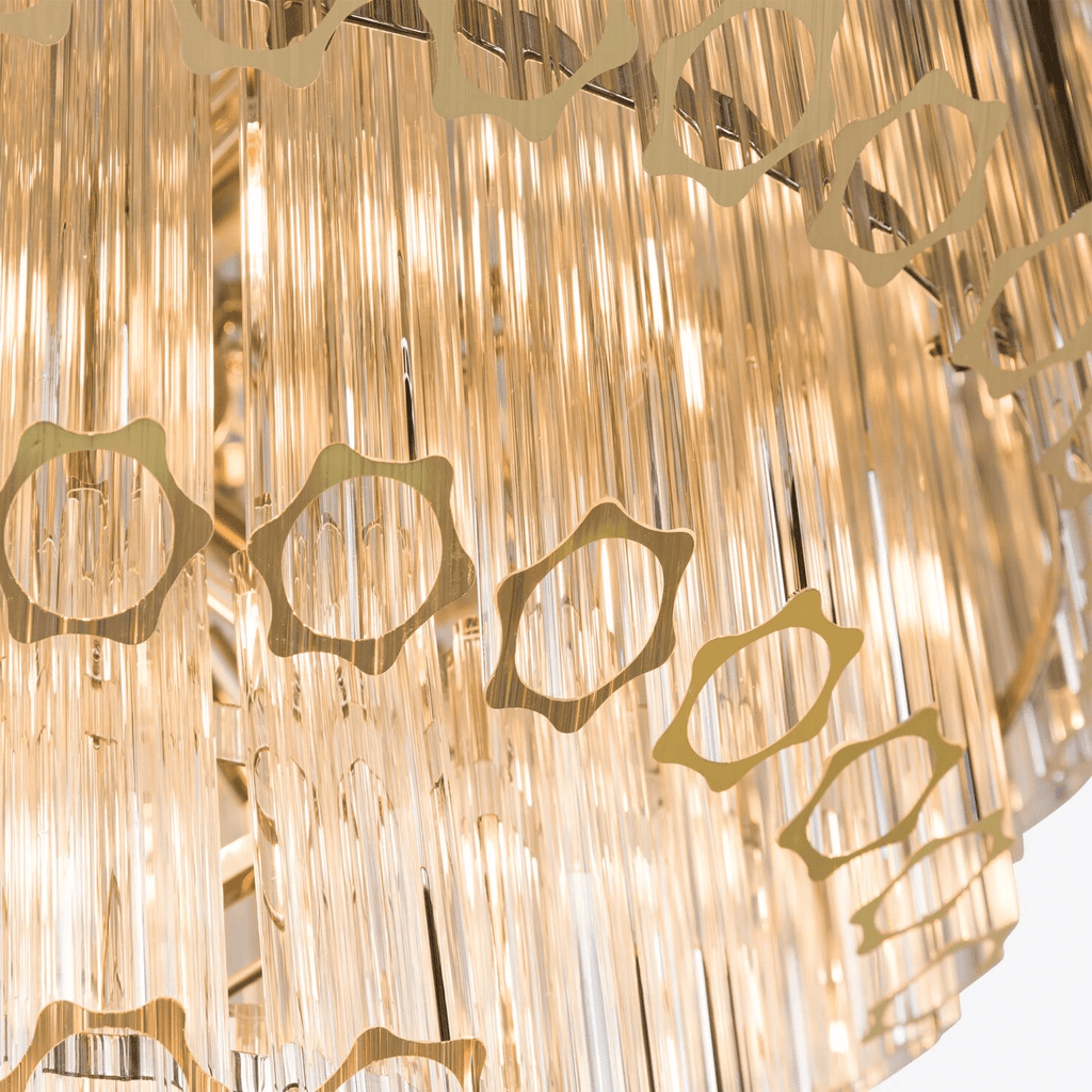 Contemporary Clear Grande Palermo Chandelier