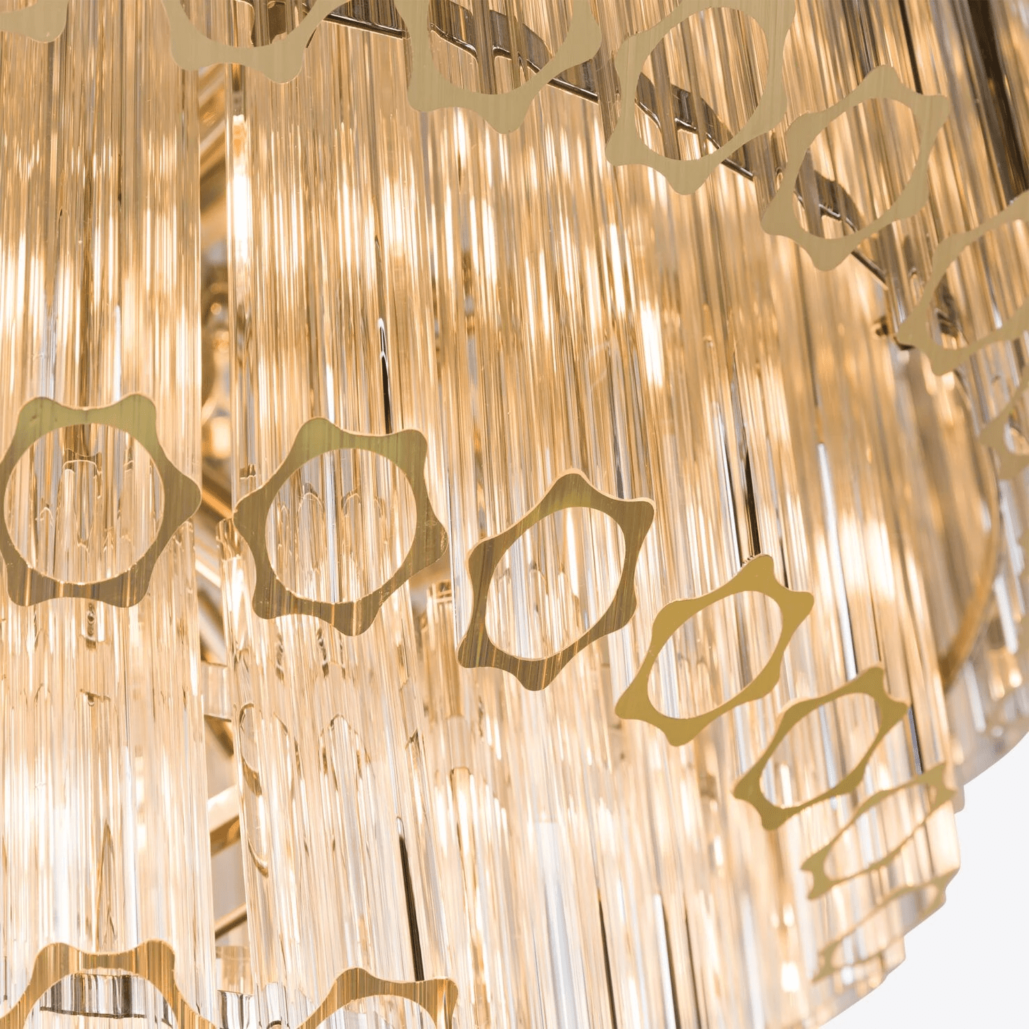 Contemporary Clear Grande Palermo Chandelier