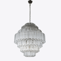 Contemporary Clear Grande Palermo Chandelier