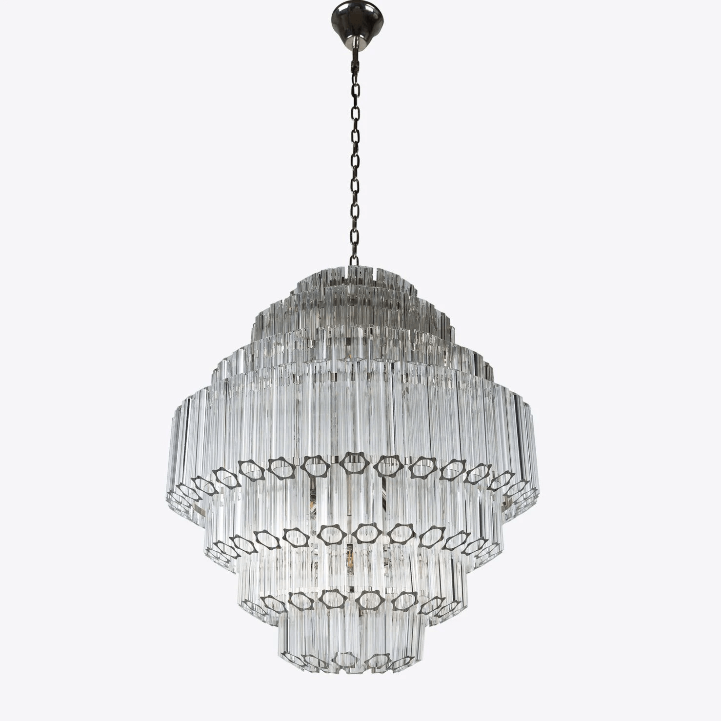 Contemporary Clear Grande Palermo Chandelier