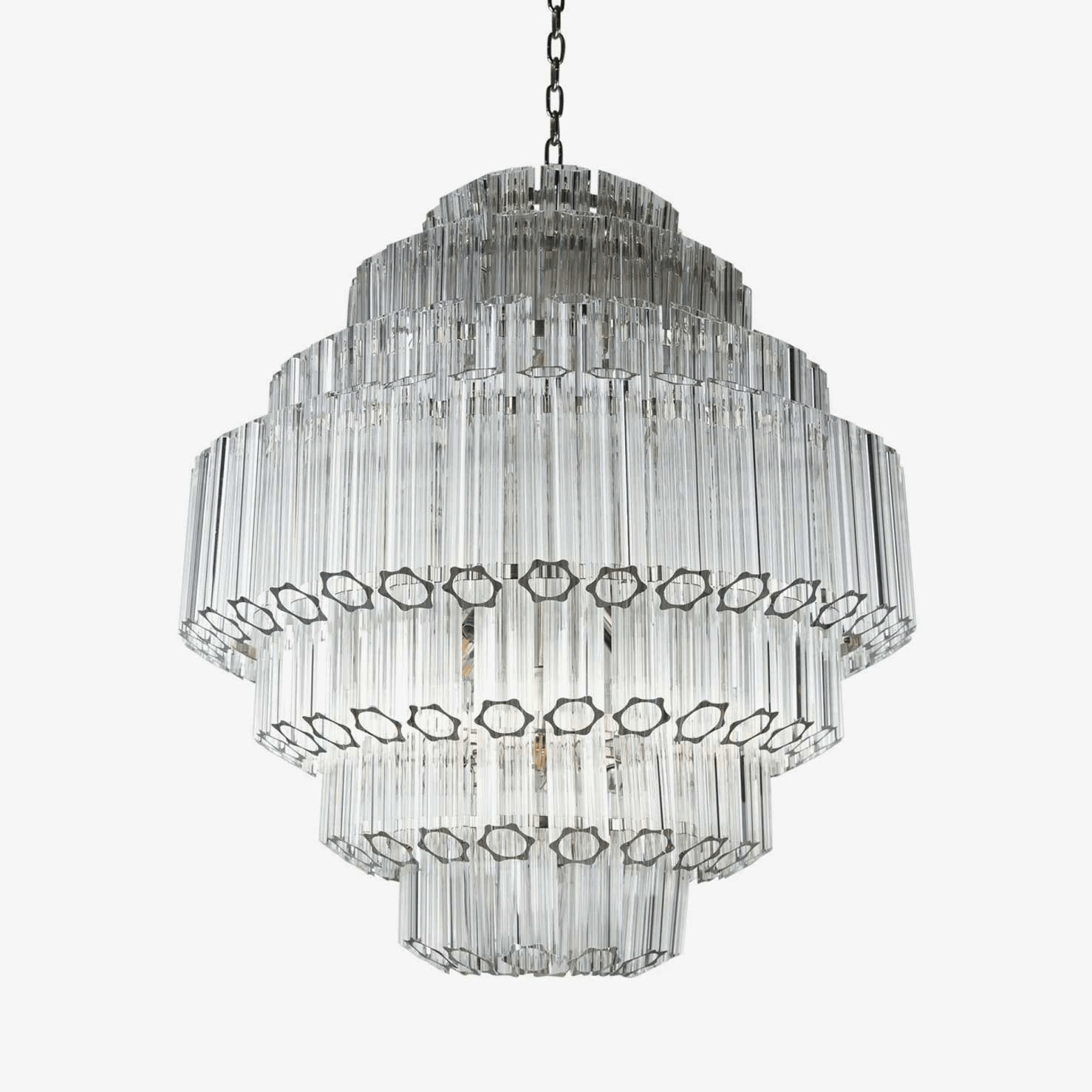 Contemporary Clear Grande Palermo Chandelier