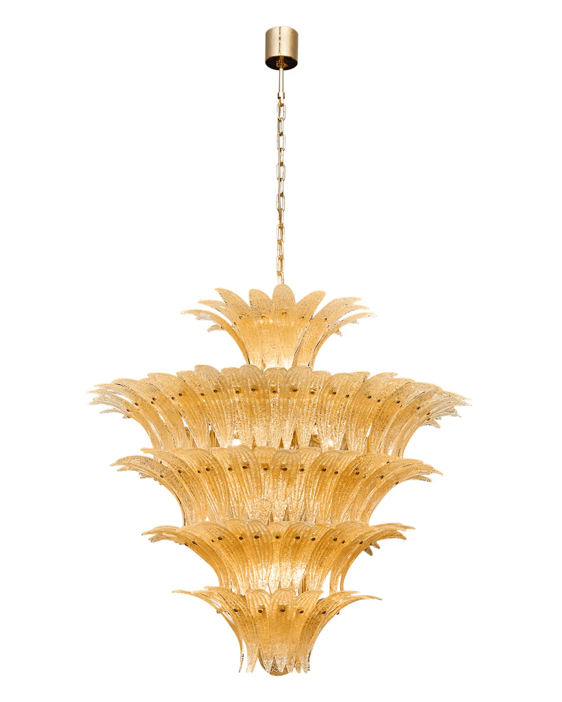 Exquisite Murano Palmette Chandelier