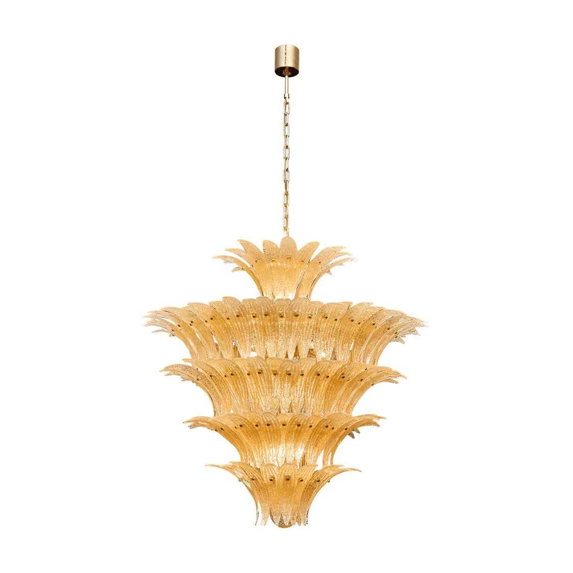 Exquisite Murano Palmette Chandelier