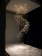 Tidal Art Glass Pendants Lamp