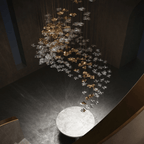 Tidal Art Glass Chandelier