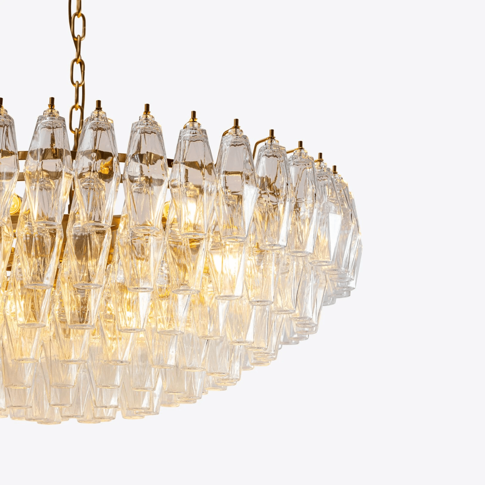 Modern Clear Sorrento Chandelier product image