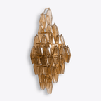 Sorrento Wall Light Glass lighting by Bling Lighting Studio