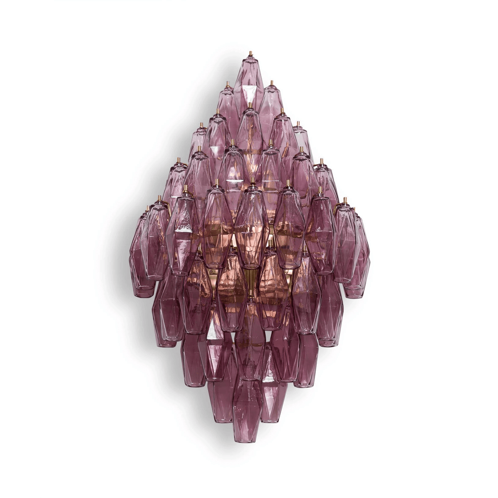 Sorrento Wall Light Glass lighting by Bling Lighting Studio