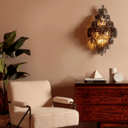 Sorrento Wall Light Glass lighting by Bling Lighting Studio