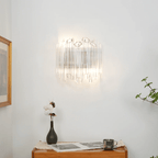 Clear Palermo Glass Wall Lamp Glass lighting by Bling Lighting Studio