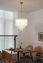 Vetrina Glass Chandelier Glass lighting by Bling Lighting Studio