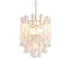 Florenzia Glass Chandelier Glass lighting by Bling Lighting Studio