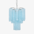 Azzura Glass Chandelier Glass lighting by Bling Lighting Studio