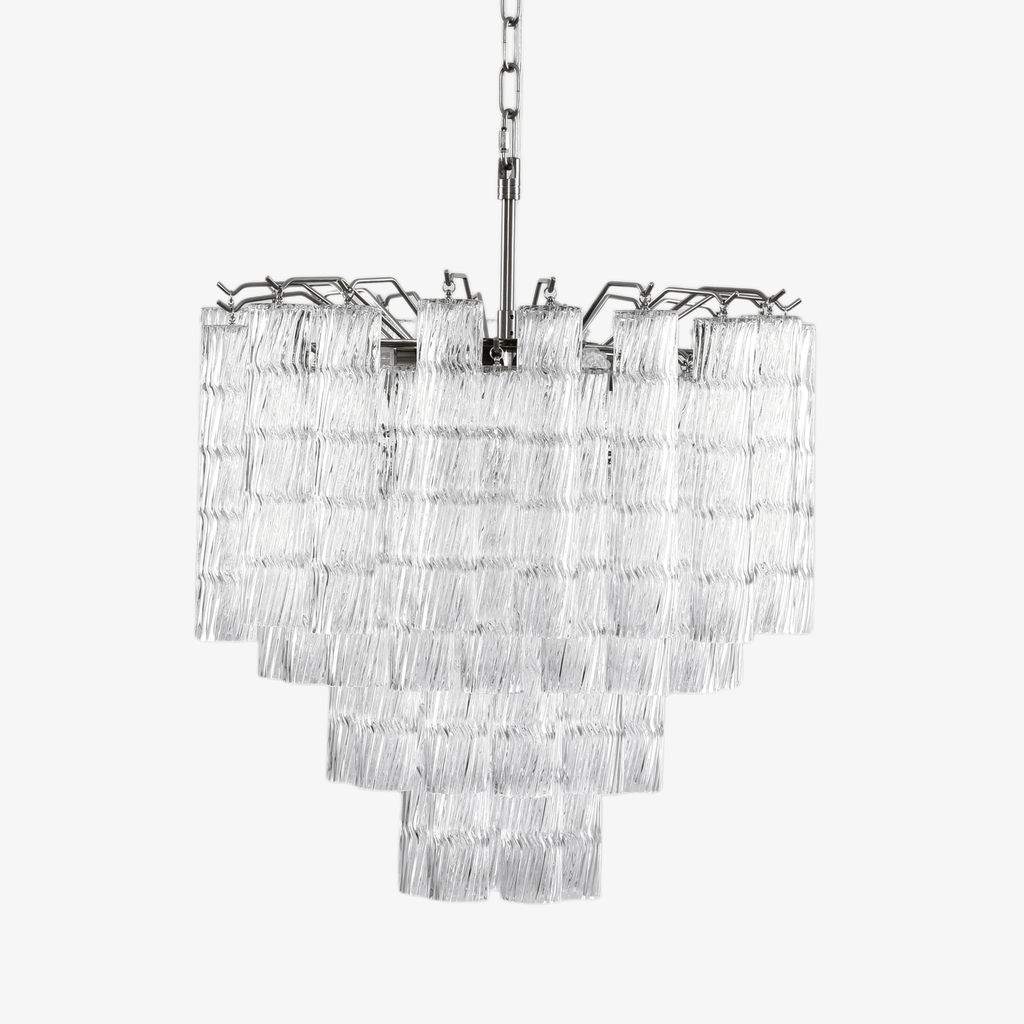 Vetrina Glass Chandelier Glass lighting by Bling Lighting Studio