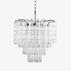 Vetrina Glass Chandelier Glass lighting by Bling Lighting Studio