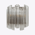 Clear Palermo Glass Wall Lamp Glass lighting by Bling Lighting Studio