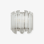 Clear Palermo Glass Wall Lamp Glass lighting by Bling Lighting Studio