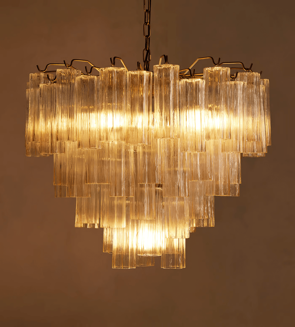Chiara Chandelier Murano lighting by Bling Lighting Studio
