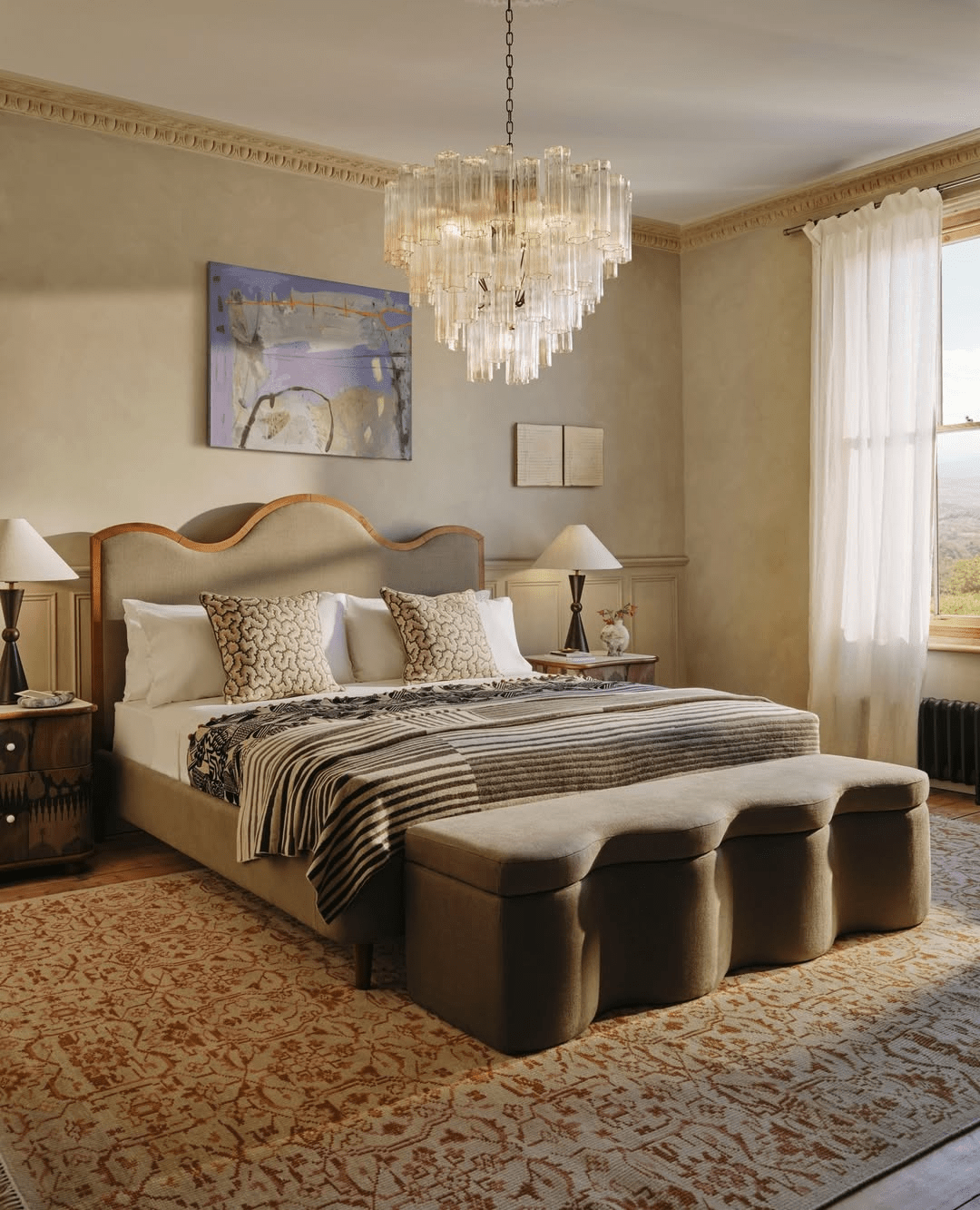 Chiara Chandelier Murano lighting by Bling Lighting Studio