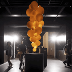 Velymo Grapetta Chandelier Glass lighting by Bling Lighting Studio