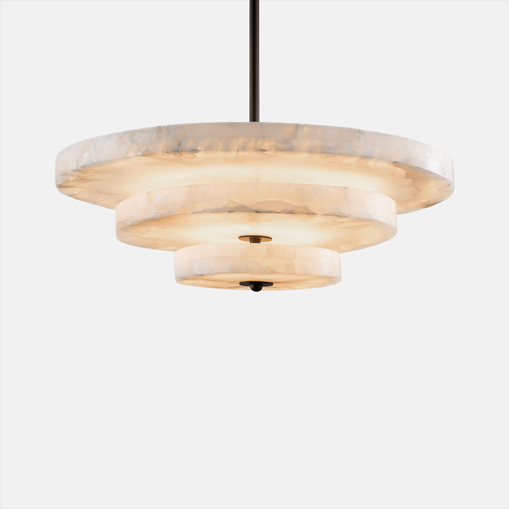 Ice Queen Alabaster Chandelier by Bling Lighting Studio