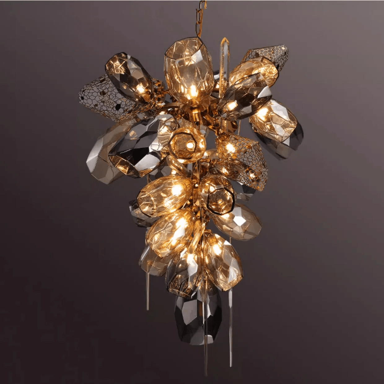 Premium Modern Art Glass Crystal Chandelier product image