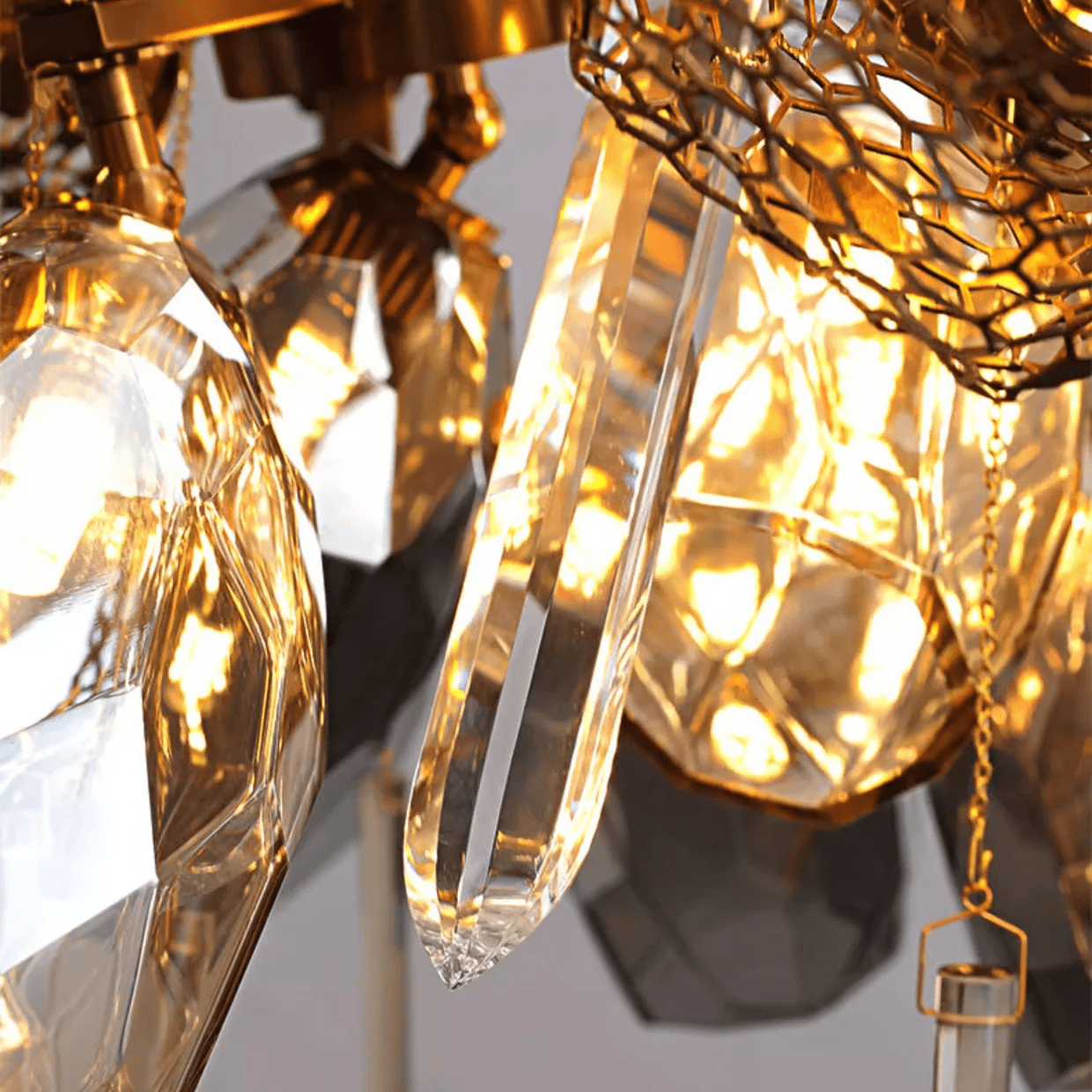 Premium Modern Art Glass Crystal Chandelier product image