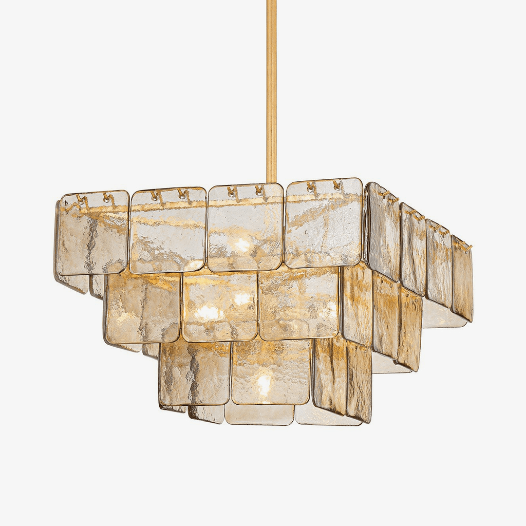 Modern Regal Chandelier by Bling Lighting Studio