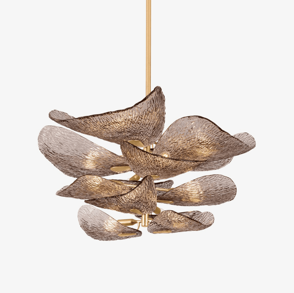 Cardiff Chandelier Glass lighting by Bling Lighting Studio