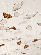 Leaf Twisted Sculptural Customize Chandelier