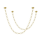 Strand Necklace Chandelier lighting by Bling Lighting Studio