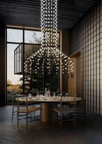 Multidot Chandelier