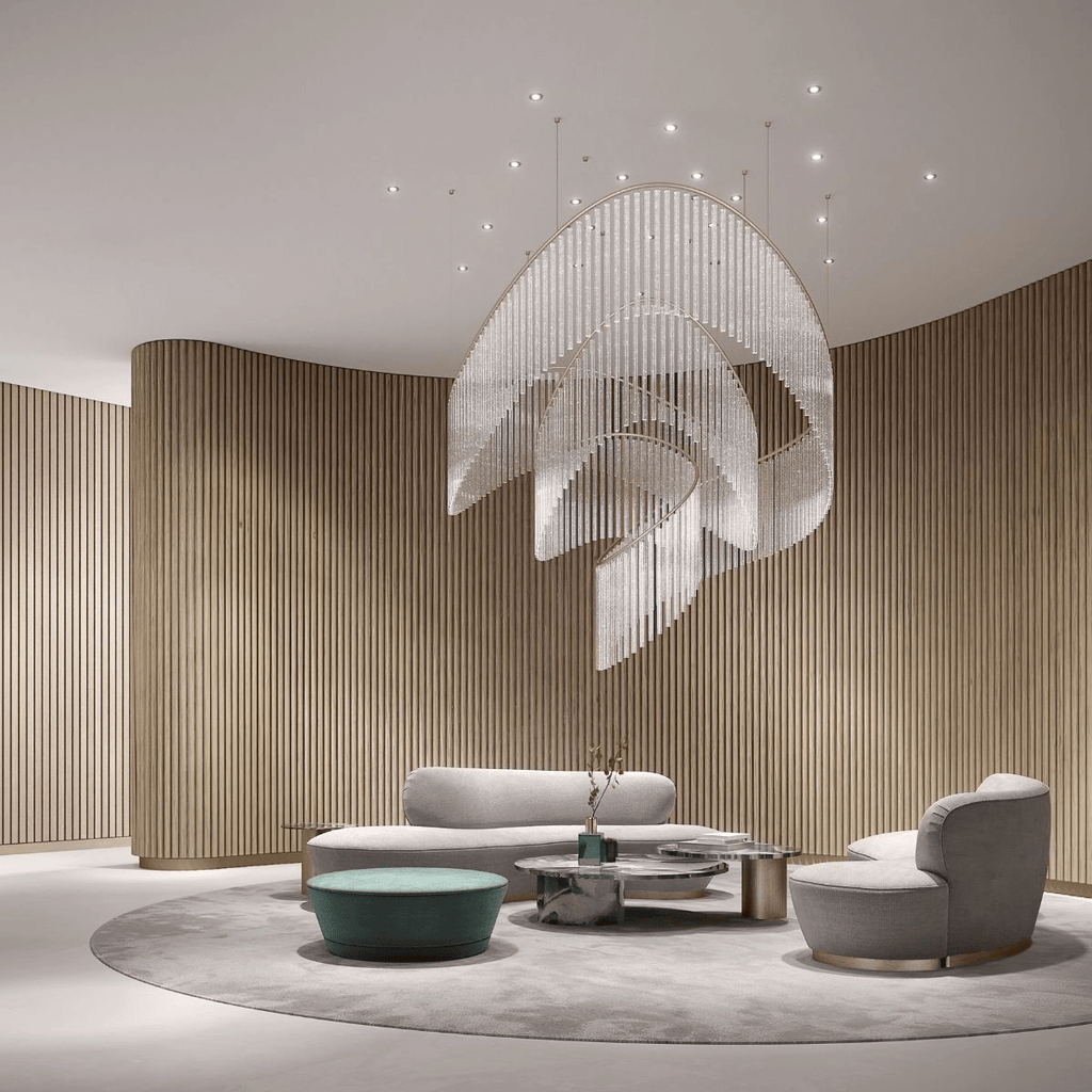 Luxury Fringe Waterfall Chandelier additional product view