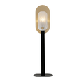 Mosaic Elegance Alabaster Floor Lamp
