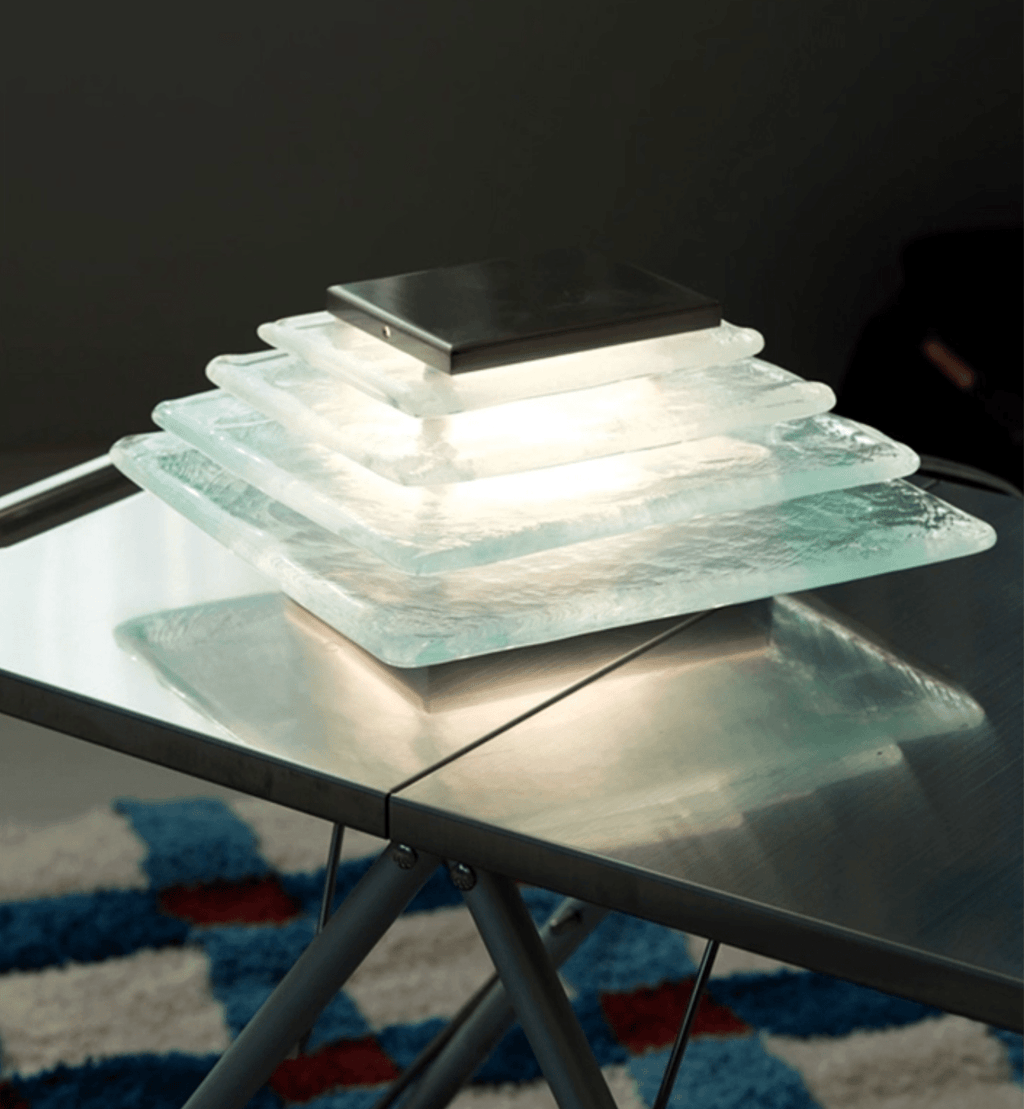 Aqua Cascade Sconce Glass lighting by Bling Lighting Studio