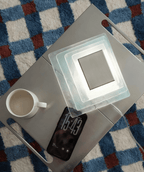 Aqua Cascade Sconce Glass lighting by Bling Lighting Studio