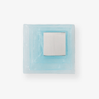 Aqua Cascade Sconce Glass lighting by Bling Lighting Studio