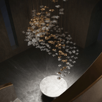 Tidal Art Glass Chandelier