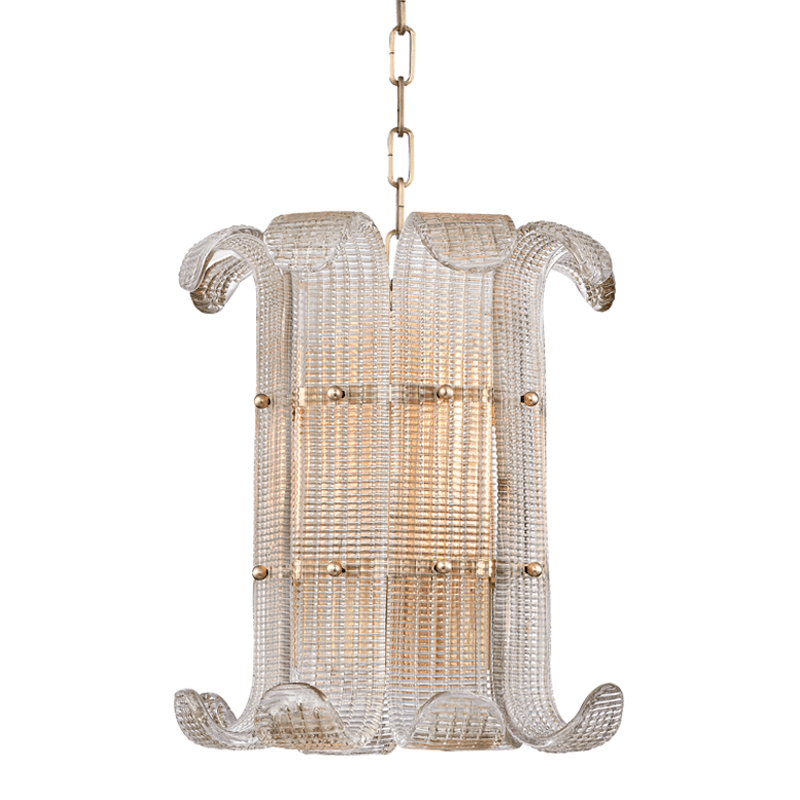 Brasher Small Chandelier Glass lighting by Bling Lighting Studio